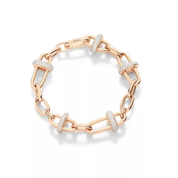 Pomellato Iconica Armband aus Roségold mit Diamanten
