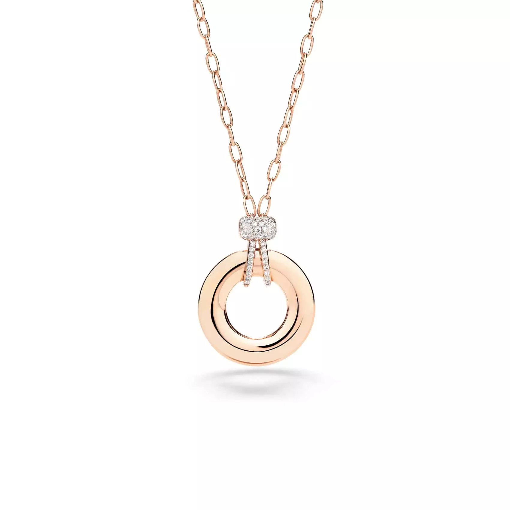 Pomellato Iconica Collier aus Roségold mit Diamanten