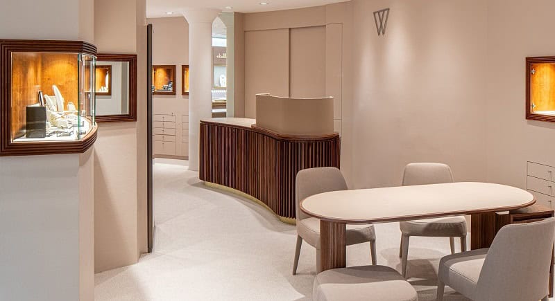 Juwelier S.M.Wild Innenansicht