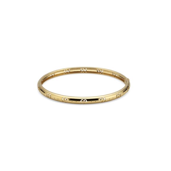 Icon Armreif von Gucci aus 18 Karat Gelbgold