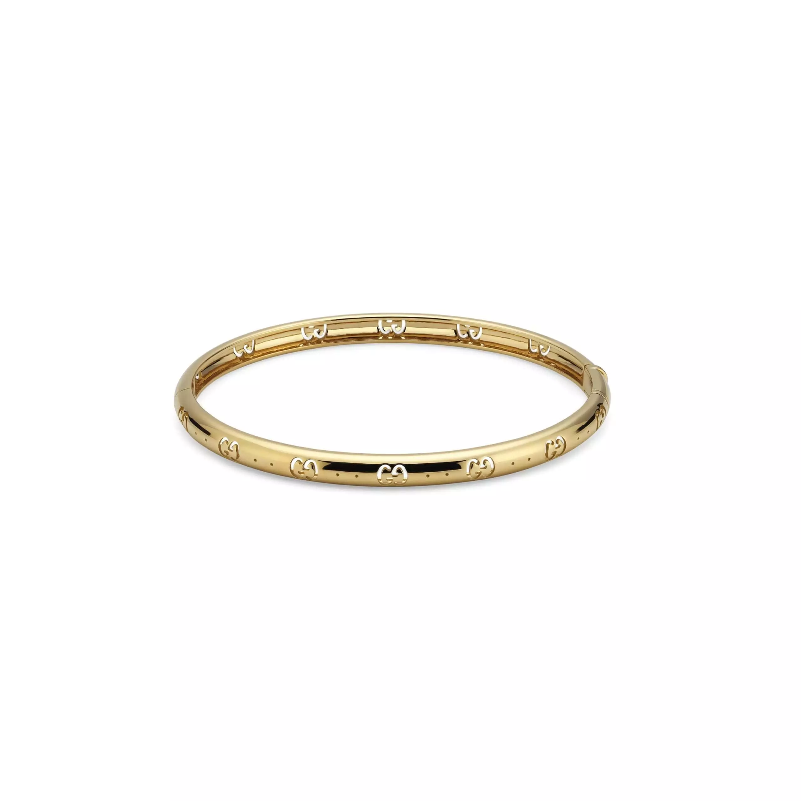 Icon Armreif von Gucci aus 18 Karat Gelbgold