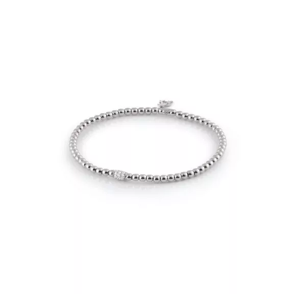 Armband Stretchy aus Weißgold mit Diamanten