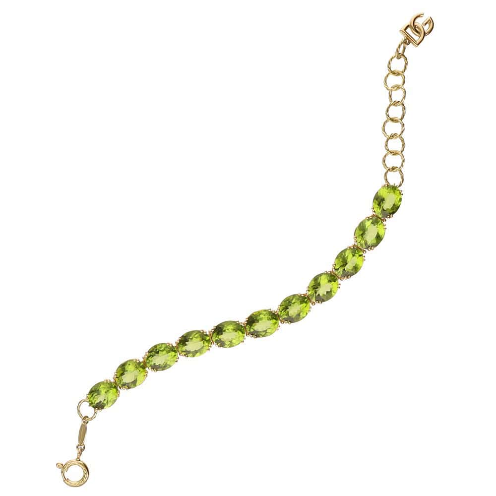 Anna Armband aus Gelbgold mit Peridot von Dolce & Gabbana