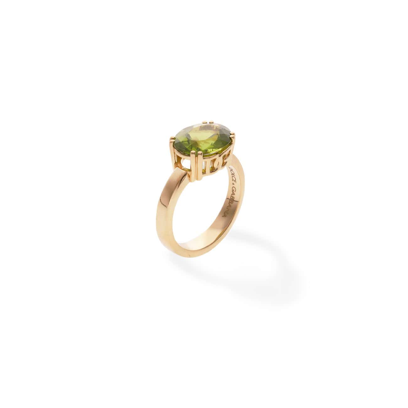 Anna Ohrschmuck aus Gelbgold mit Peridot von Dolce & Gabbana