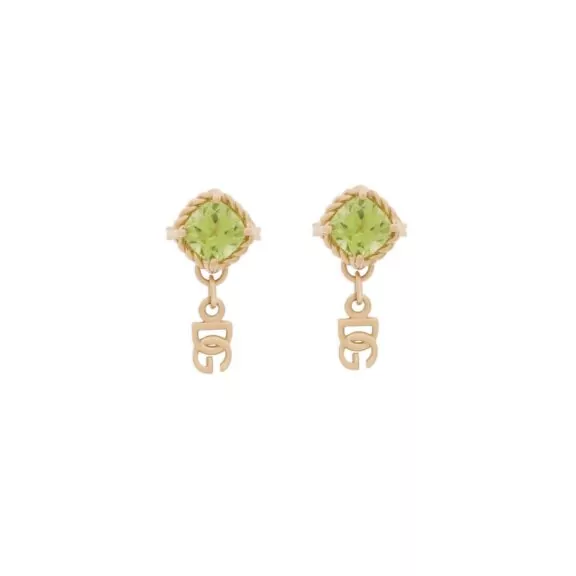 Anna Ohrschmuck aus Gelbgold mit Peridot von Dolce & Gabbana