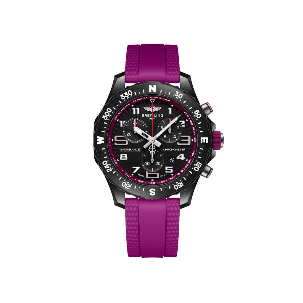 Breitling Endurance Pro 38 in Lila