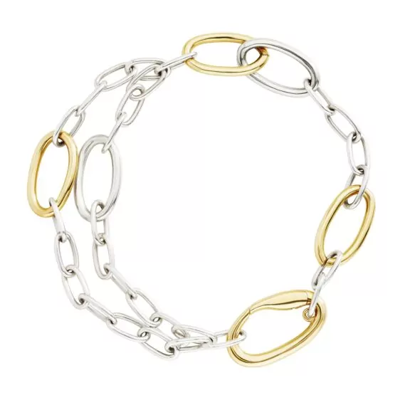 Dodo Armband aus Silber und vergoldetem Silber