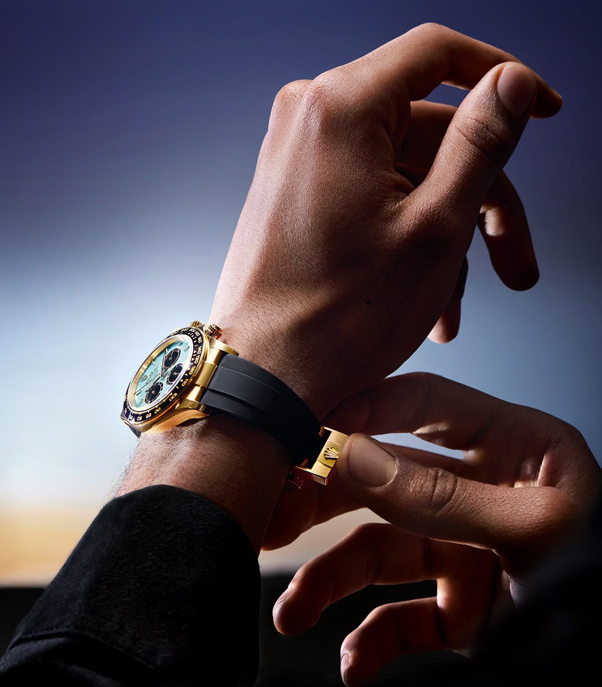 Das neue türkise Zifferblatt der Rolex Cosmograph Daytona