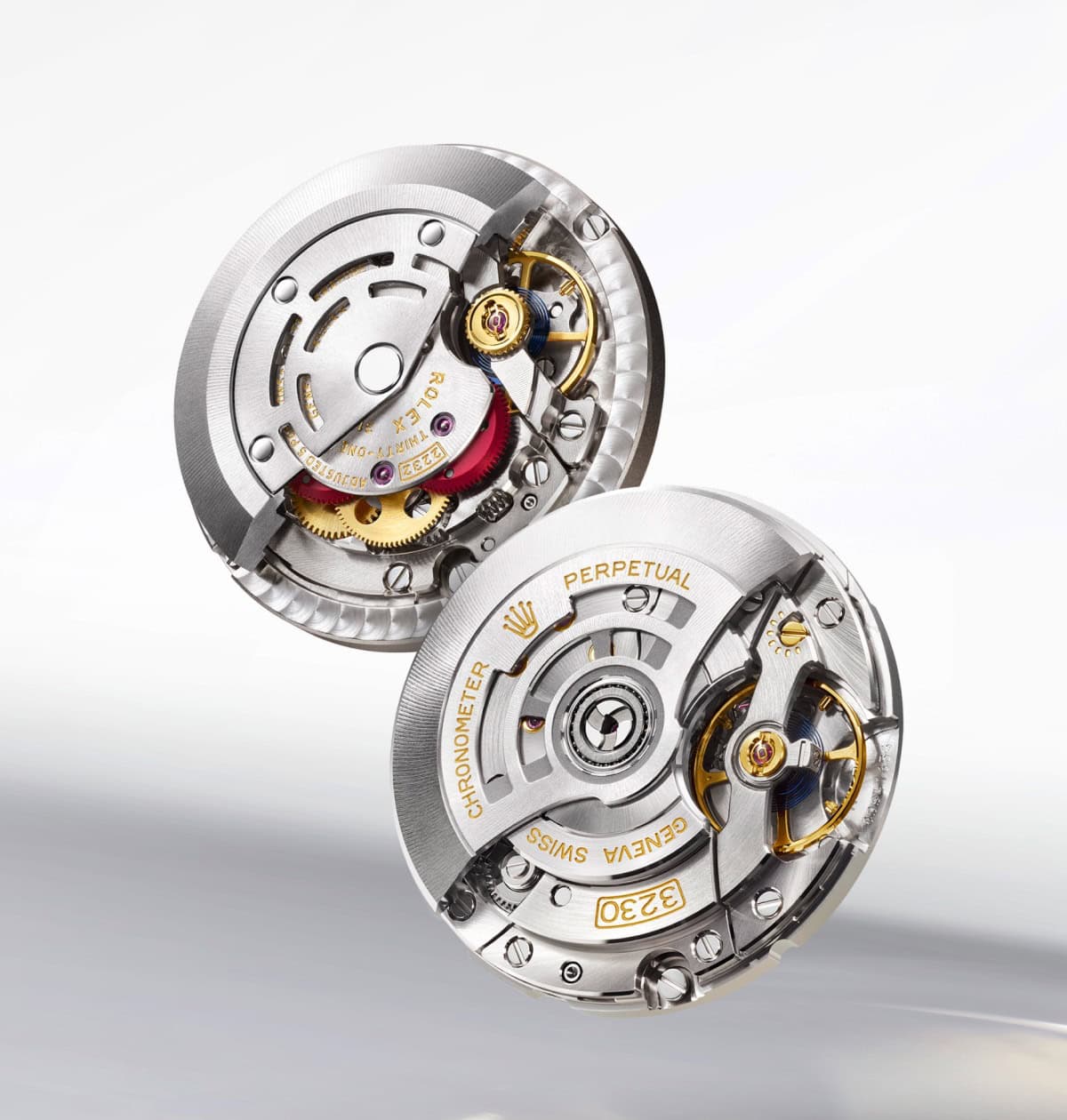 Die Uhrwerke der Rolex Oyster Perpetual