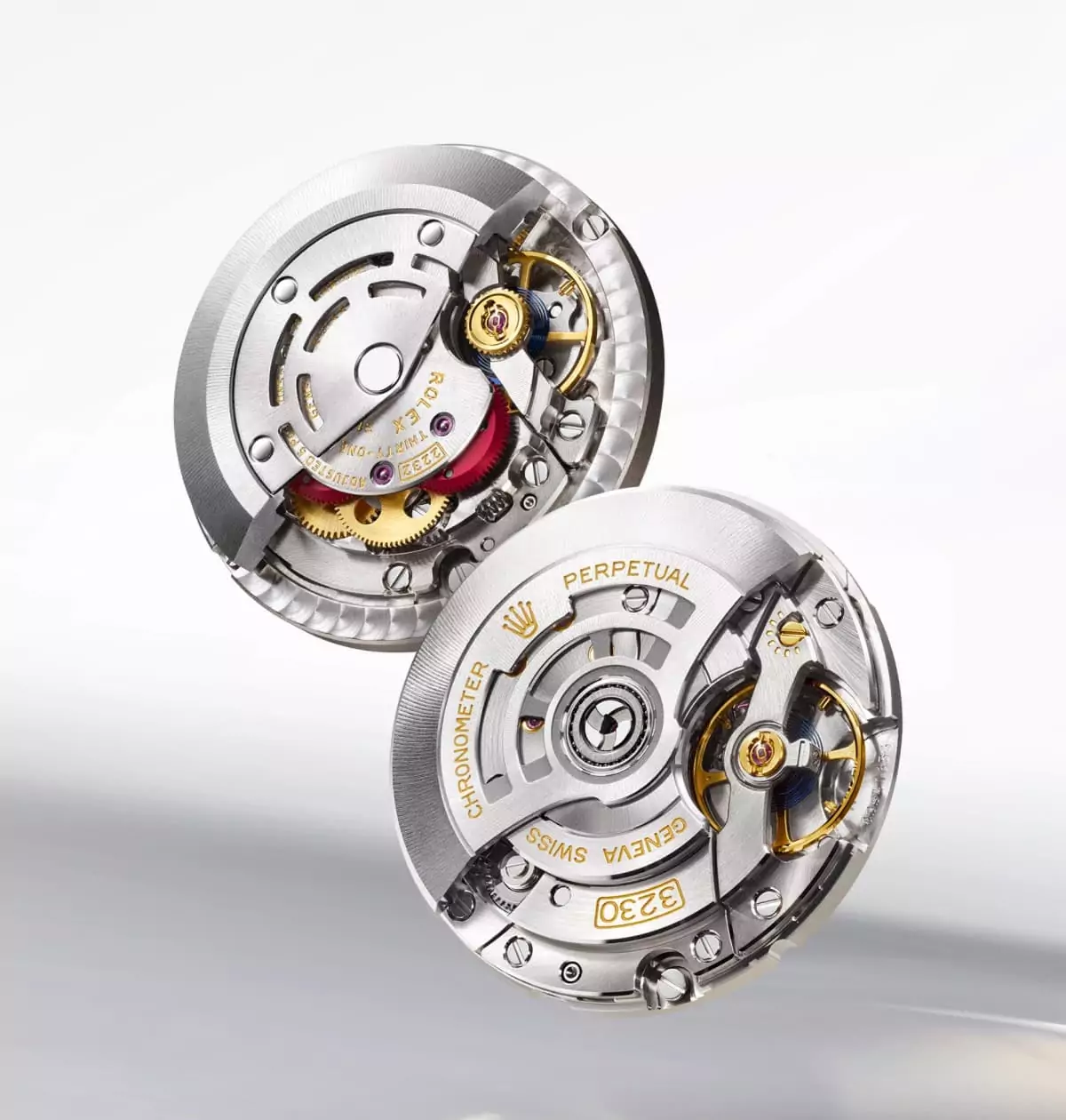 Die Uhrwerke der Rolex Oyster Perpetual