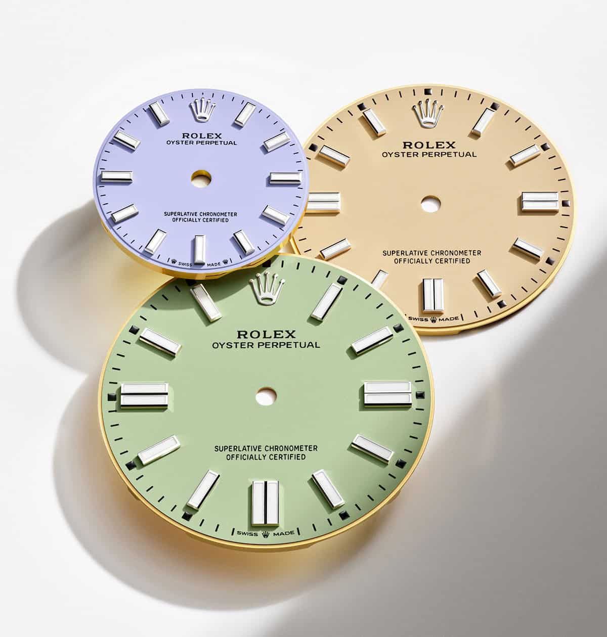 Die neuen Zifferblattvarianten der Rolex Oyster Perpetual