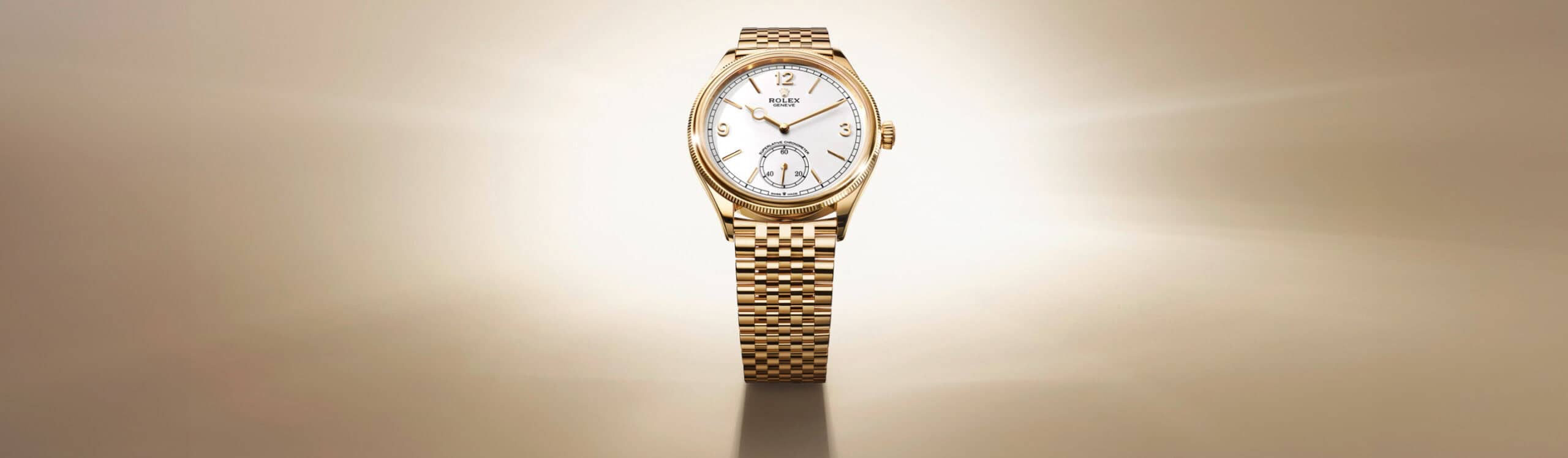 Rolex Perpetual 1908 in Gelbgold bei Juwelier S.M.Wild