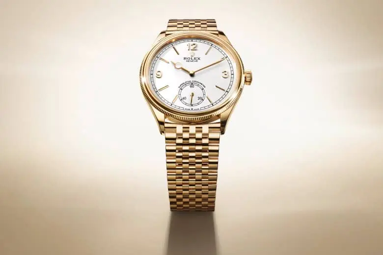Rolex Perpetual 1908 in Gelbgold bei Juwelier S.M.Wild