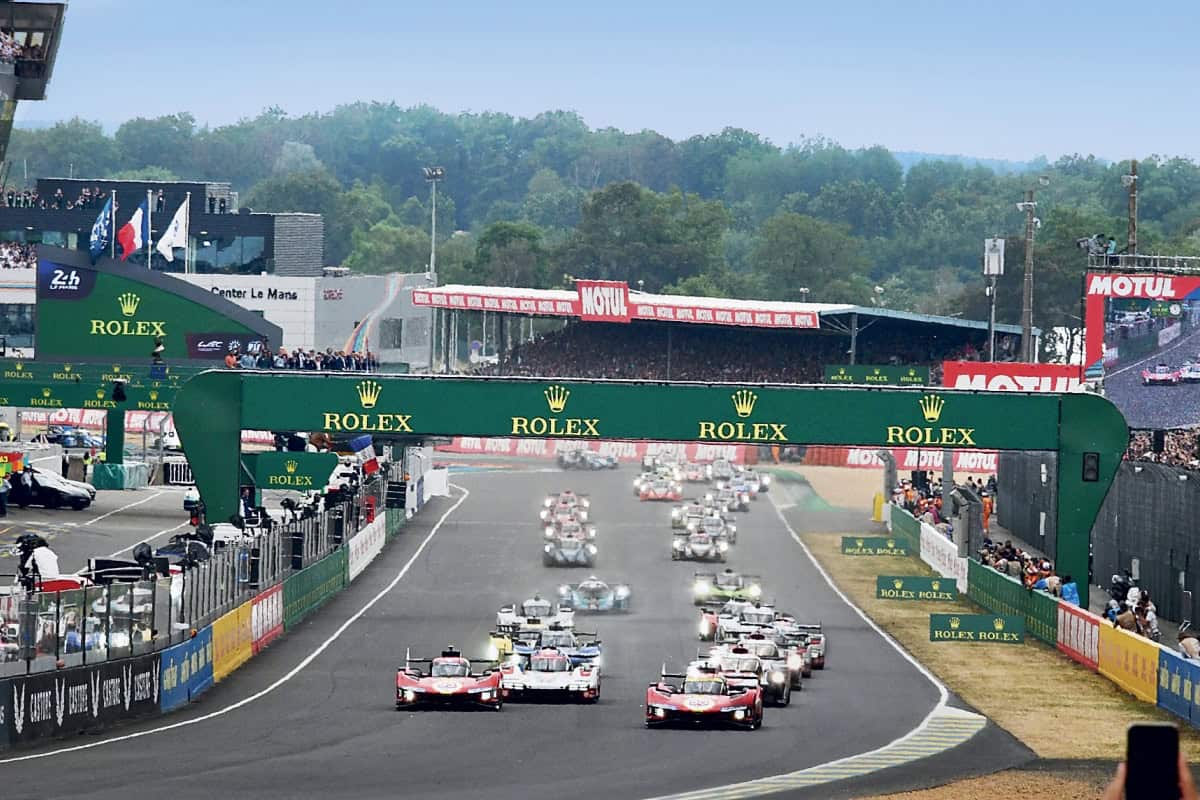 Rolex beim 24 Stundenrennen in Le Mans