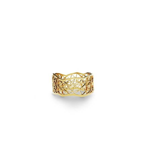 Niessing Ring Topia Vision schmal aus Gelbgold