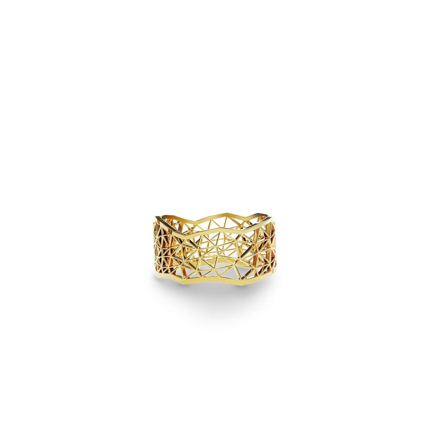 Niessing Ring Topia Vision schmal aus Gelbgold