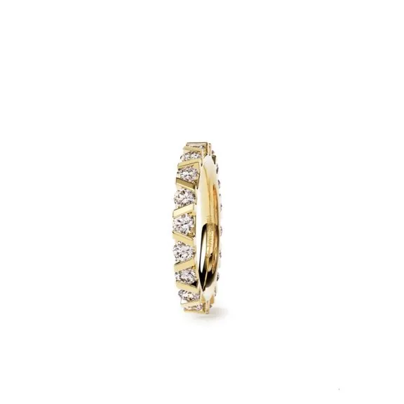 Niessing Ring Vivida aus Gelbgold mit Diamanten