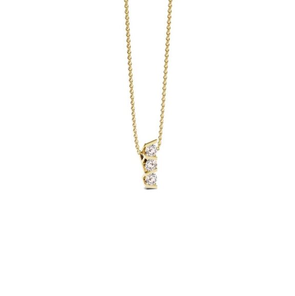 Niessing Collier Vivida aus Classic Yellow Gold mit Diamanten