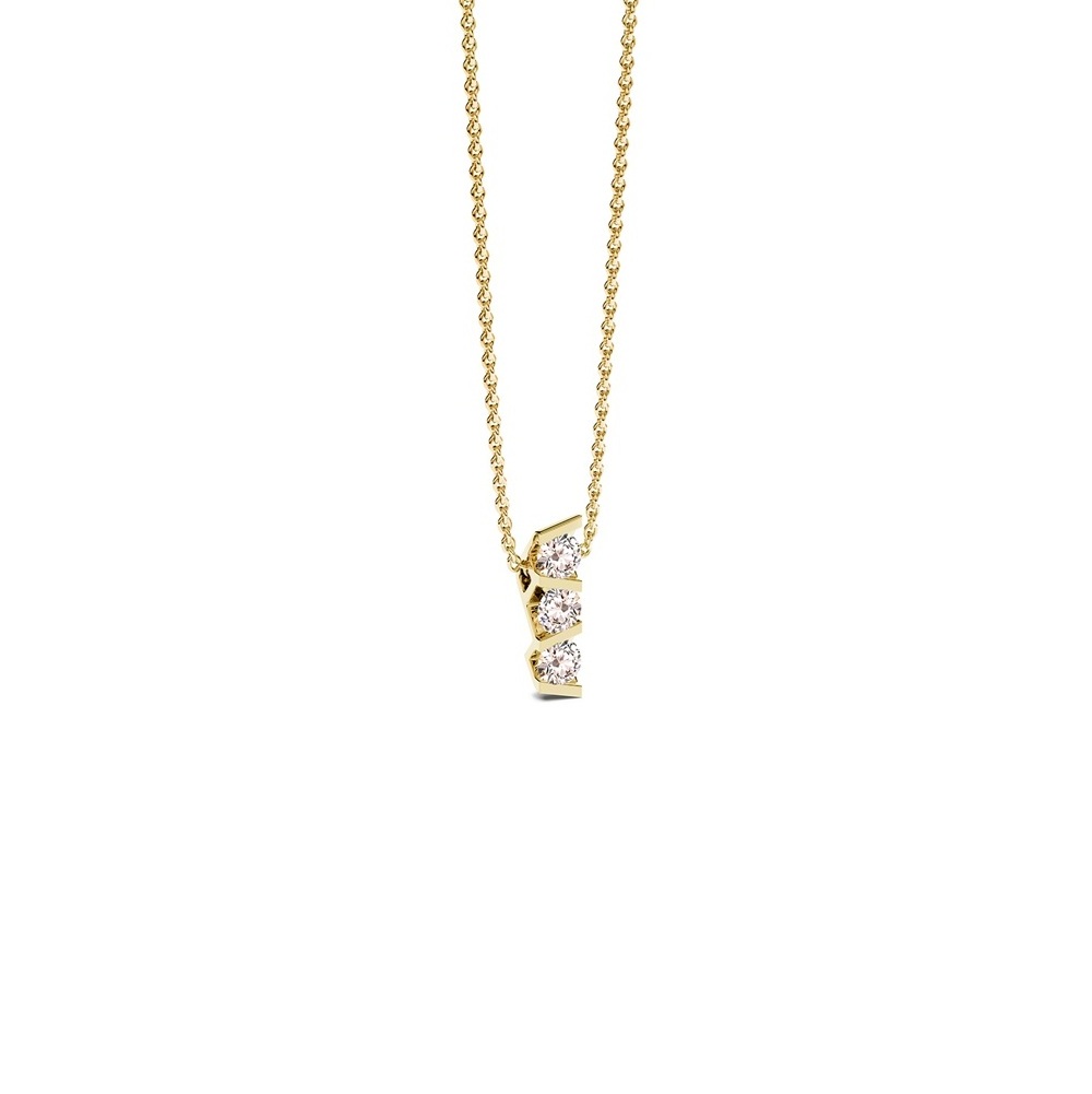 Niessing Collier Vivida aus Classic Yellow Gold mit Diamanten