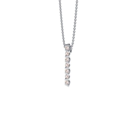 Niessing Collier Vivida aus Platin mit Diamanten