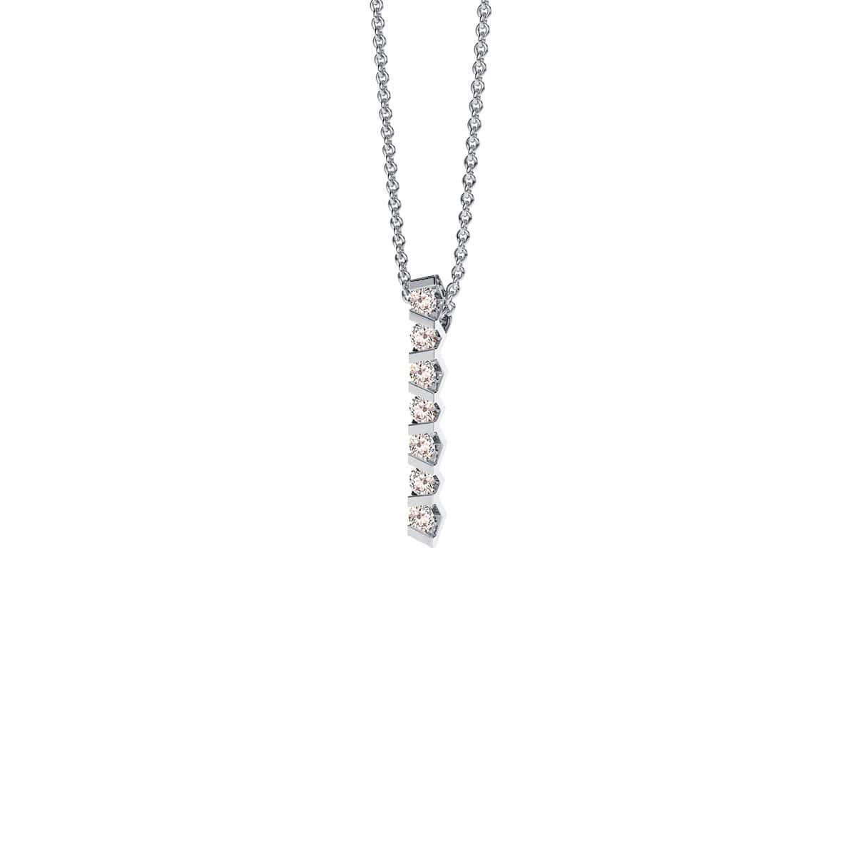 Niessing Collier Vivida aus Platin mit Diamanten
