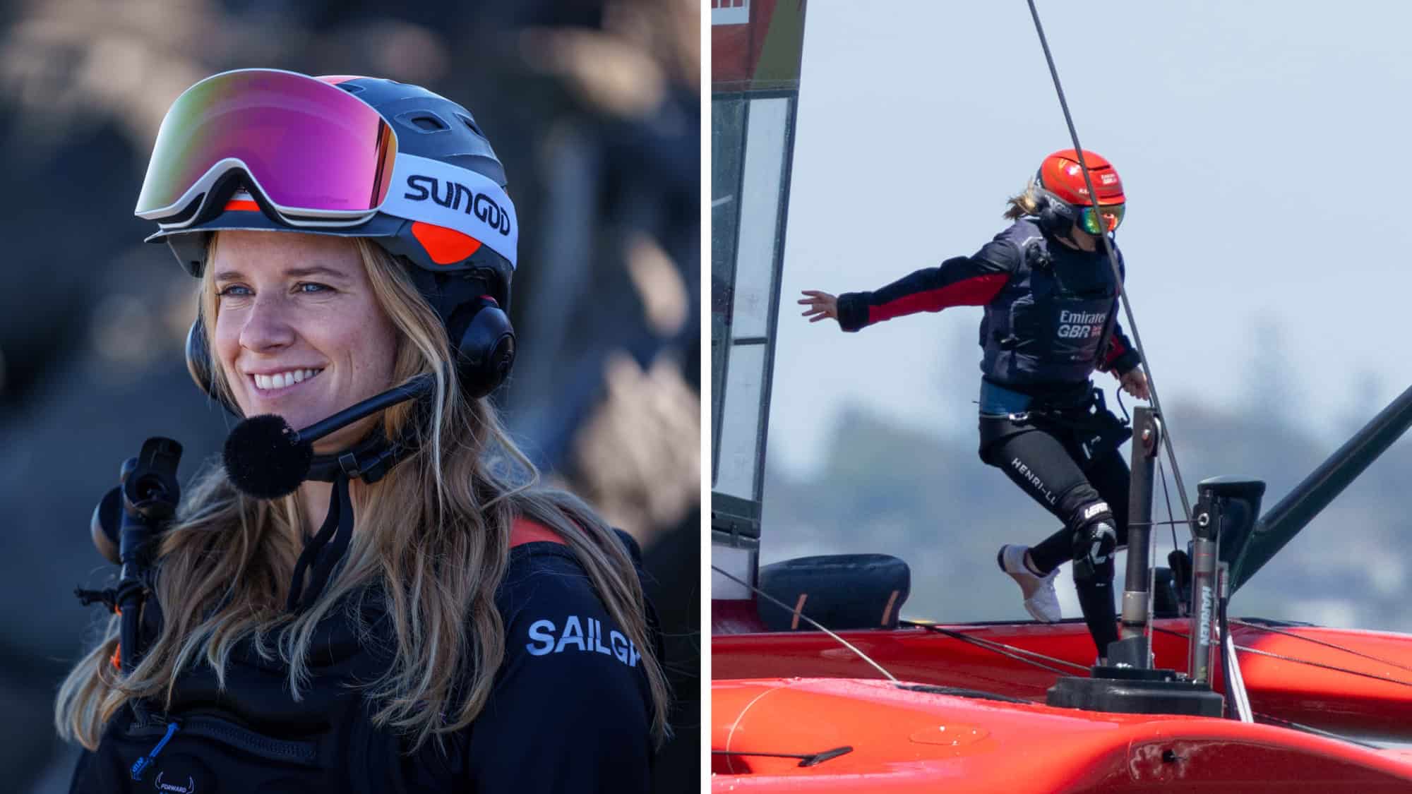 Die Welt von Rolex beim Sail GP mit Rolex Markenbotschafterin im Segelsport - Hannah Mills