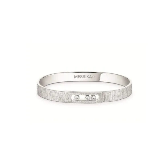 Messika Move Cisele Noa Armreif aus Weißgold und Diamanten