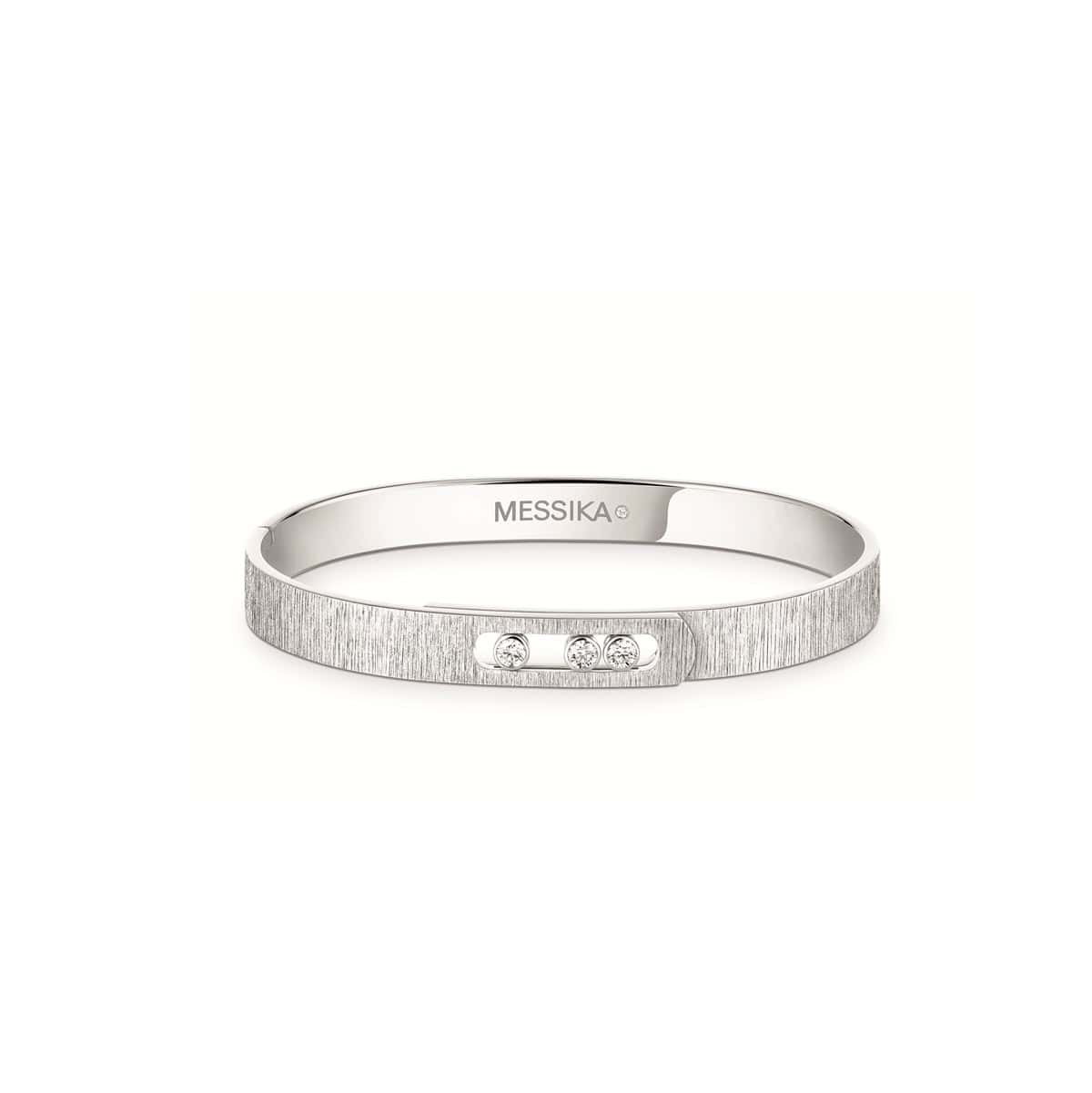 Messika Move Cisele Noa Armreif aus Weißgold und Diamanten