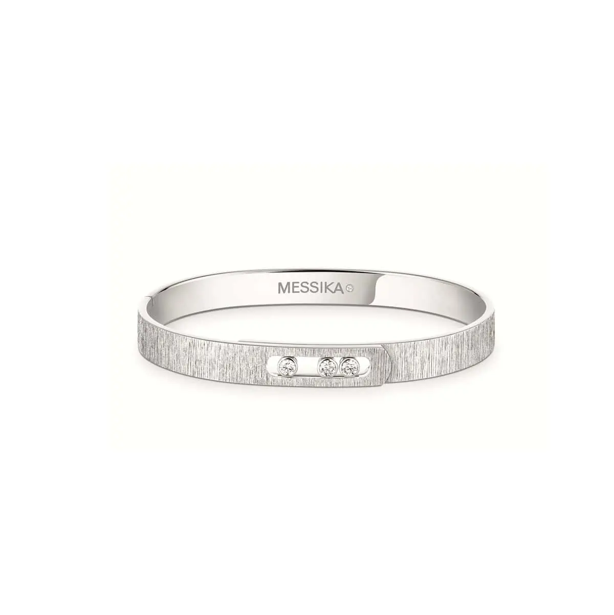 Messika Move Cisele Noa Armreif aus Weißgold und Diamanten