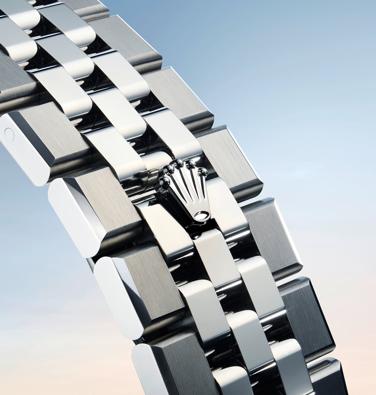 Das Flat Jubilee-Band der neuen Rolex Land-Dewller