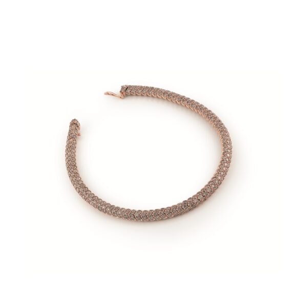 Armband Amori aus Roségold mit Diamanten