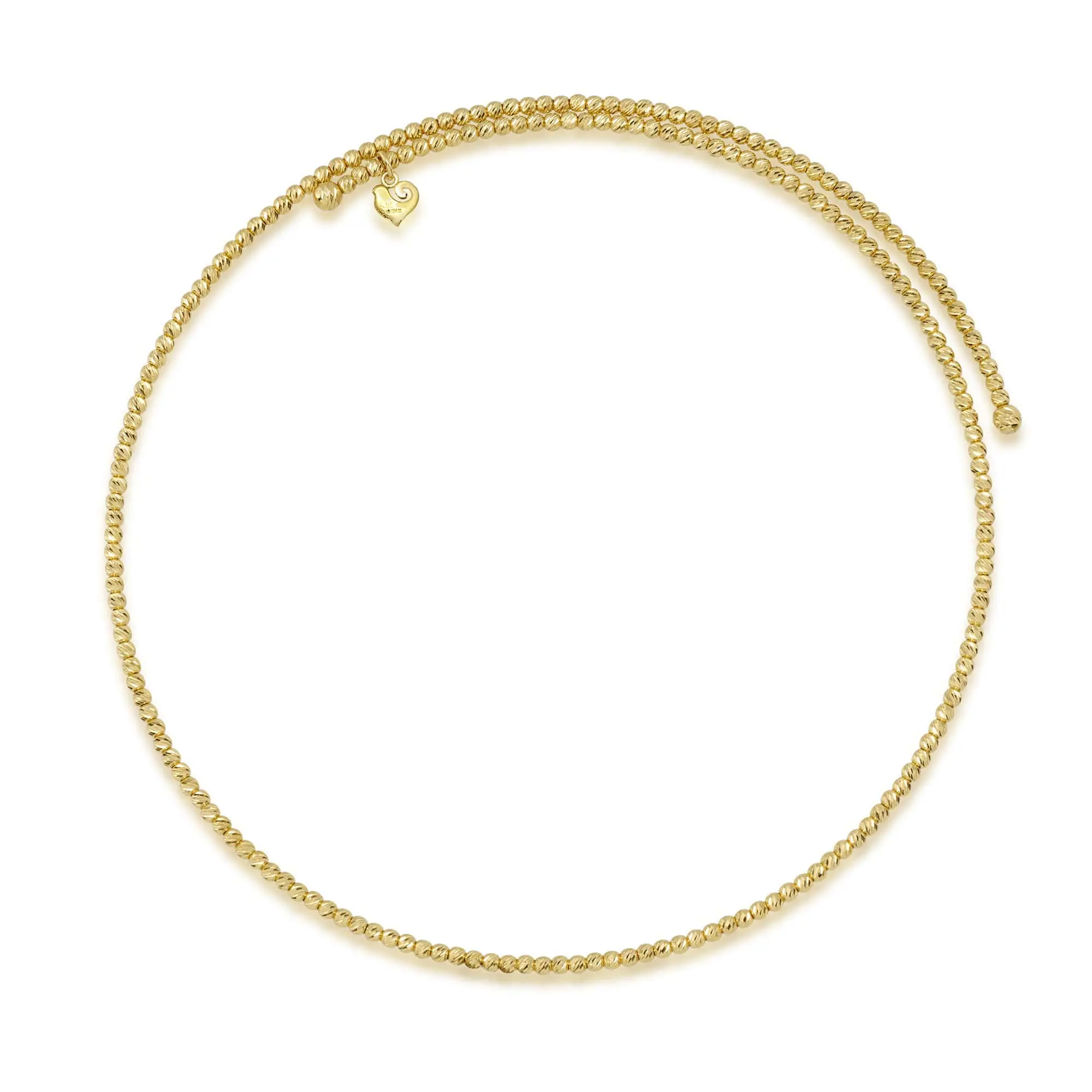 Chantecler Et voilà Collier aus vergoldetem Silber