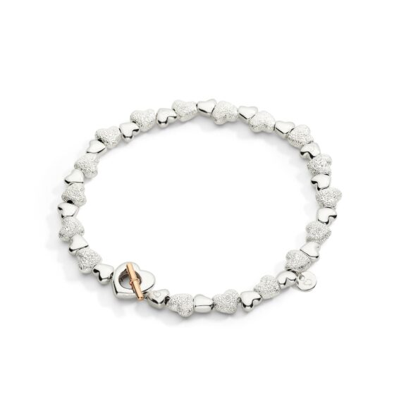 Dodo Herz-Armband aus Silber