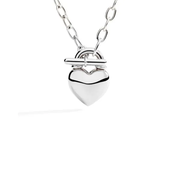 Dodo Collier aus Silber mit Herz