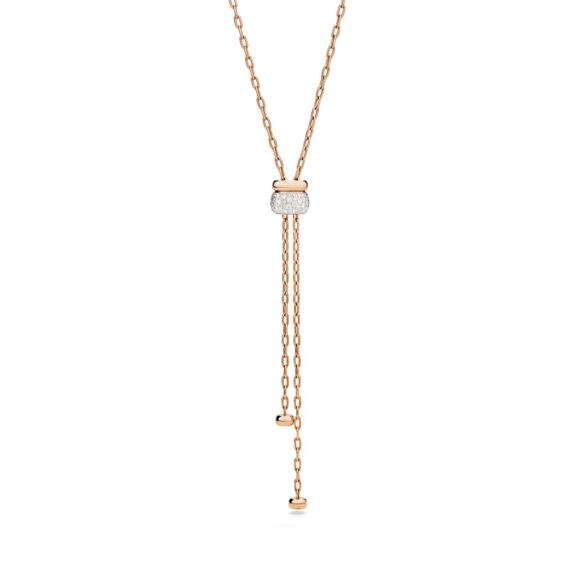 Pomellato Iconica Collier aus Roségold mit Diamanten