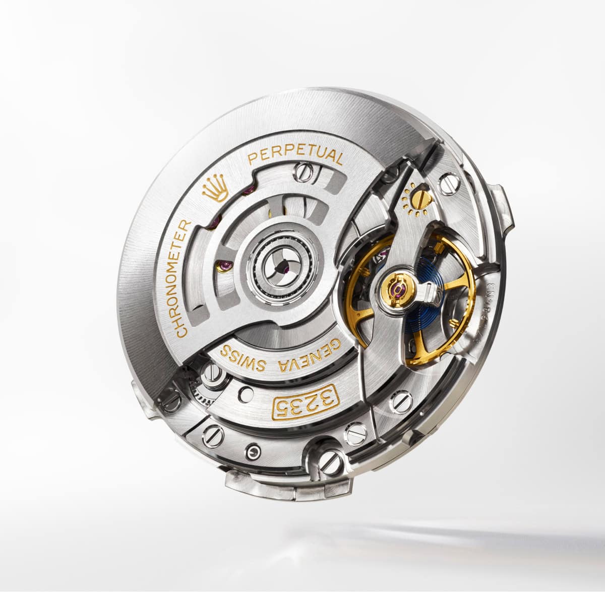 Das Uhrwerk Kaliber 3235 der neuen Rolex Datejust 41