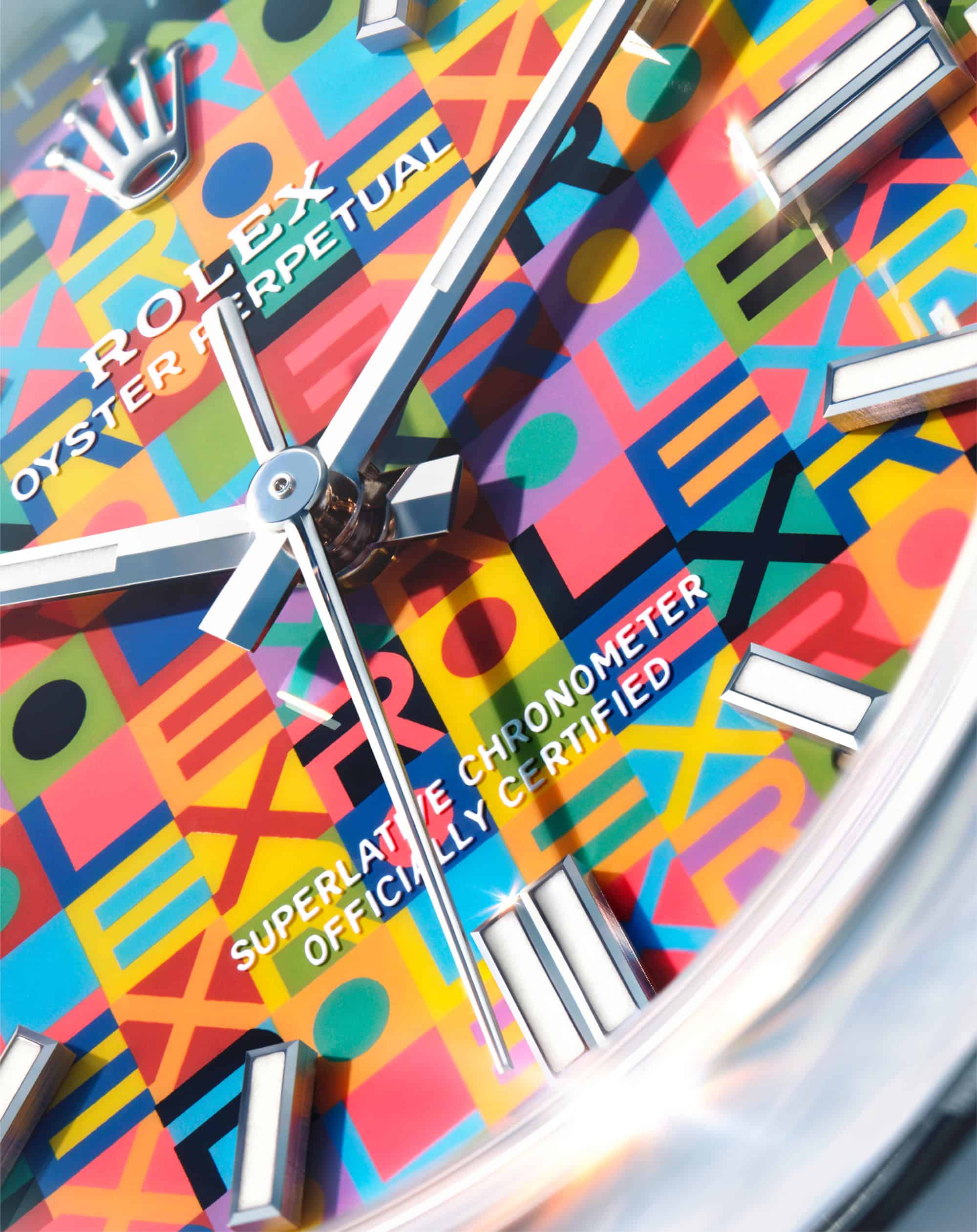 Das neue Zifferblatt der Oyster Perpetual 36
