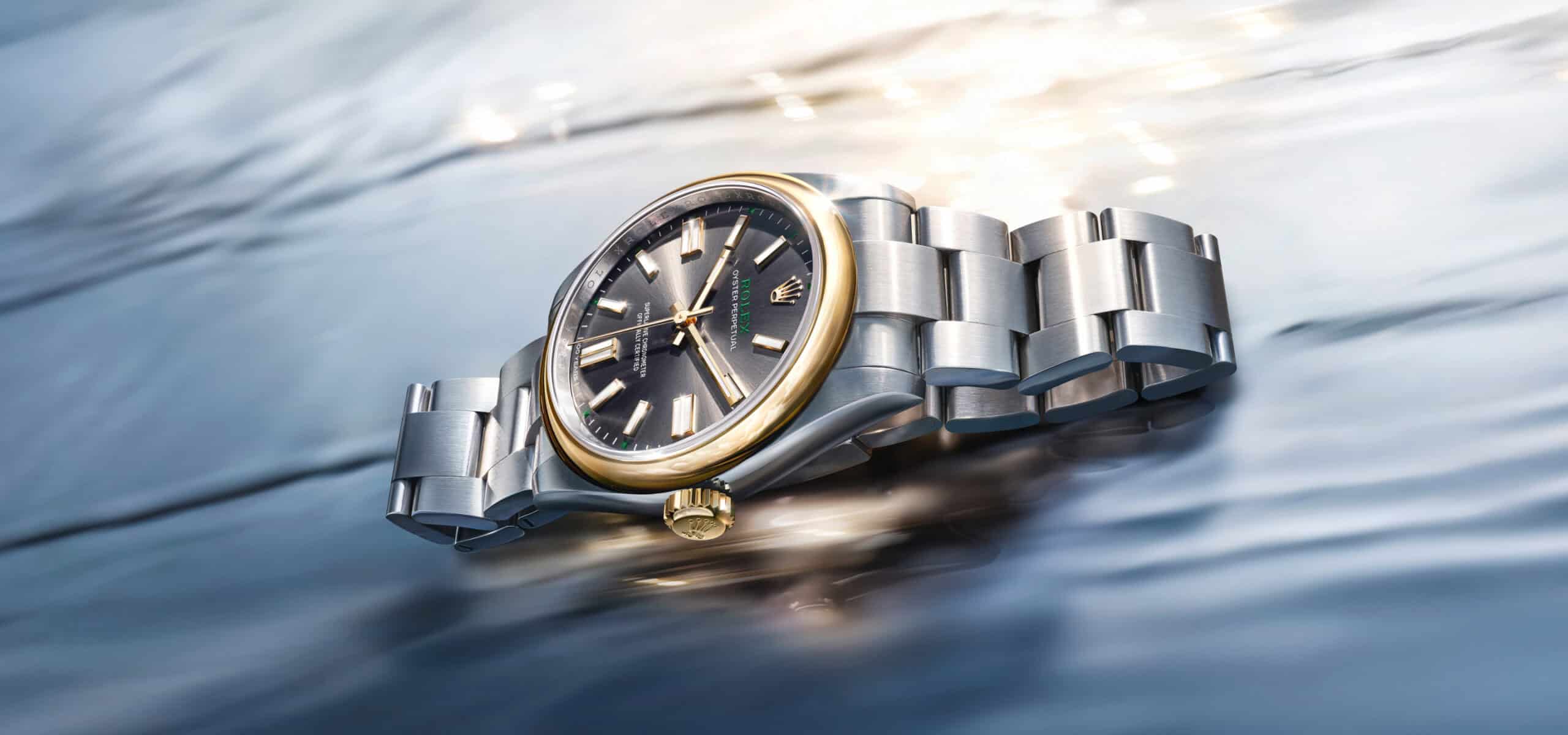 Das Oyster-Band der neuen Rolex Oyster Perpetual