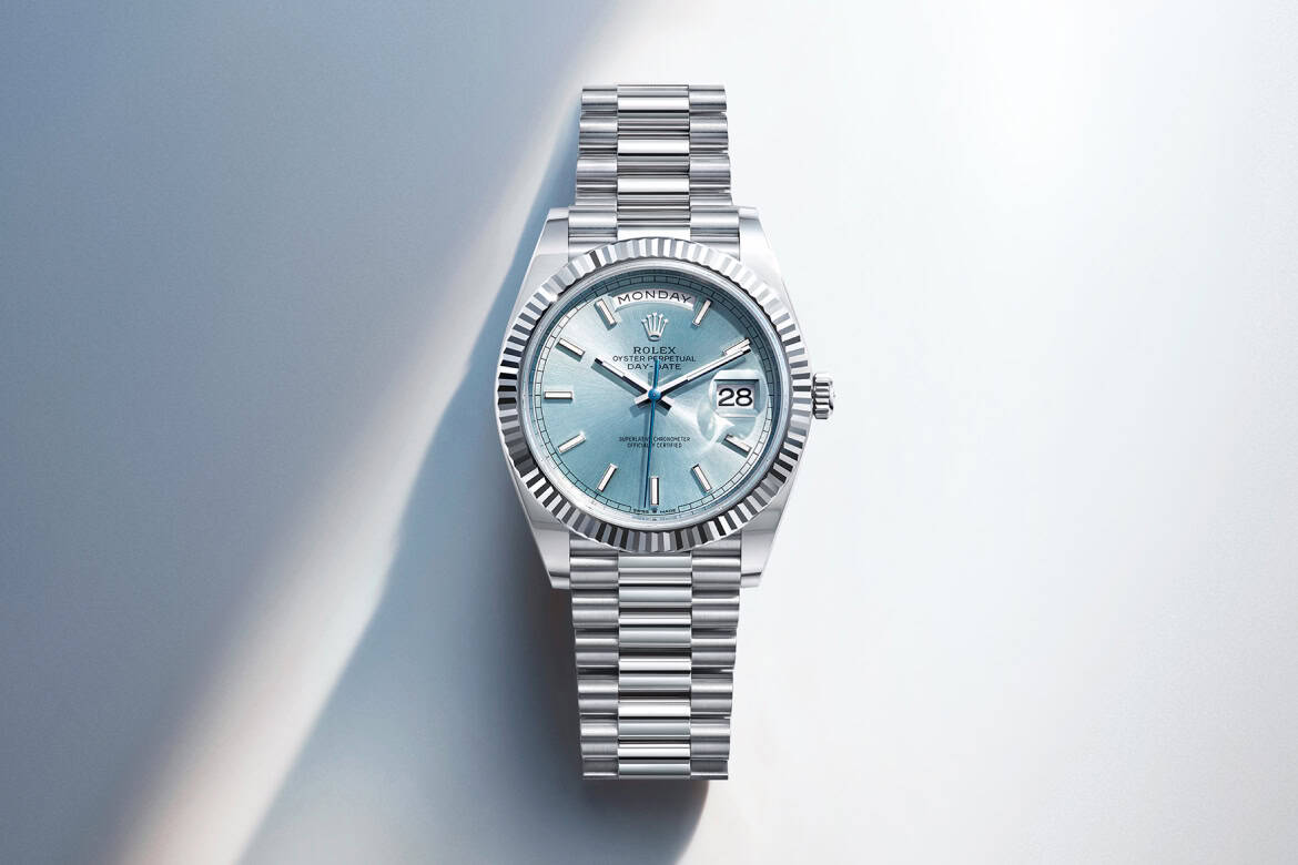 Rolex Day-Date Kollektion bei Juwelier S.M.Wild in Linz