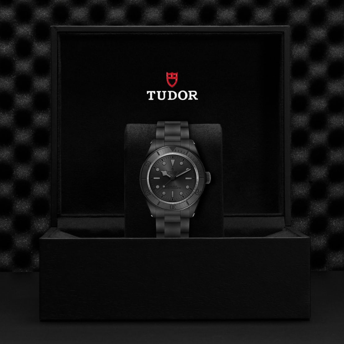 Tudor Black Bay Ceramic mit Gehäuse und Band aus Keramik in der Box