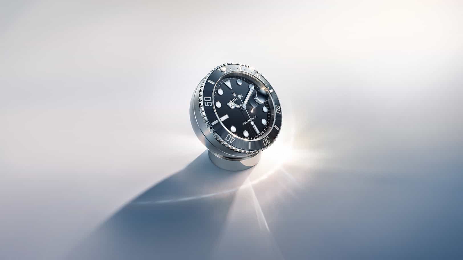 Die Rolex Tischuhr bei Juwelier S.M.Wild