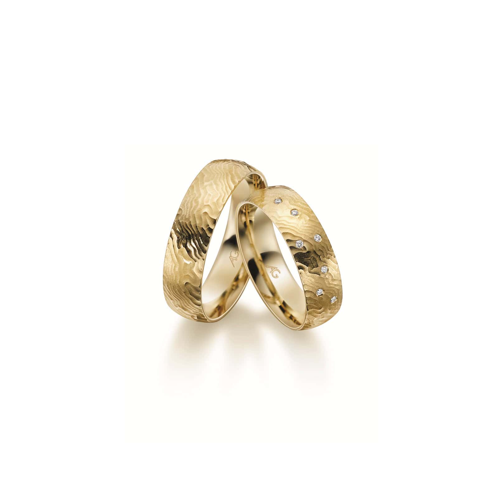 Ehering von August Gerstner aus Gelbgold 28682
