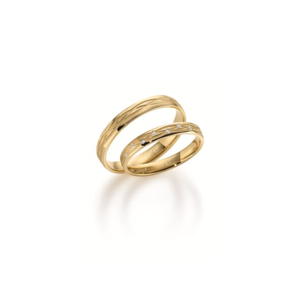 Ehering von August Gerstner aus Gelbgold 28704