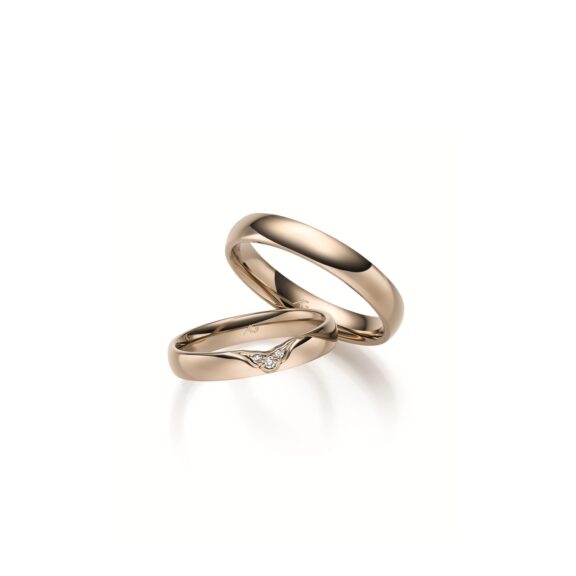 Ehering von August Gerstner aus Rosegold 31310