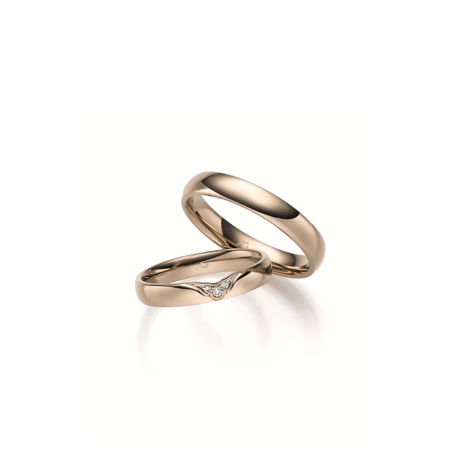 Ehering von August Gerstner aus Rosegold 31310