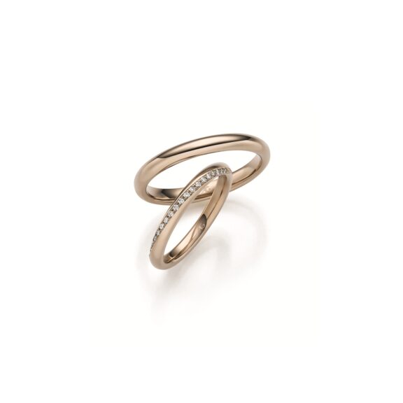 Ehering von August Gerstner aus Rosegold 31311