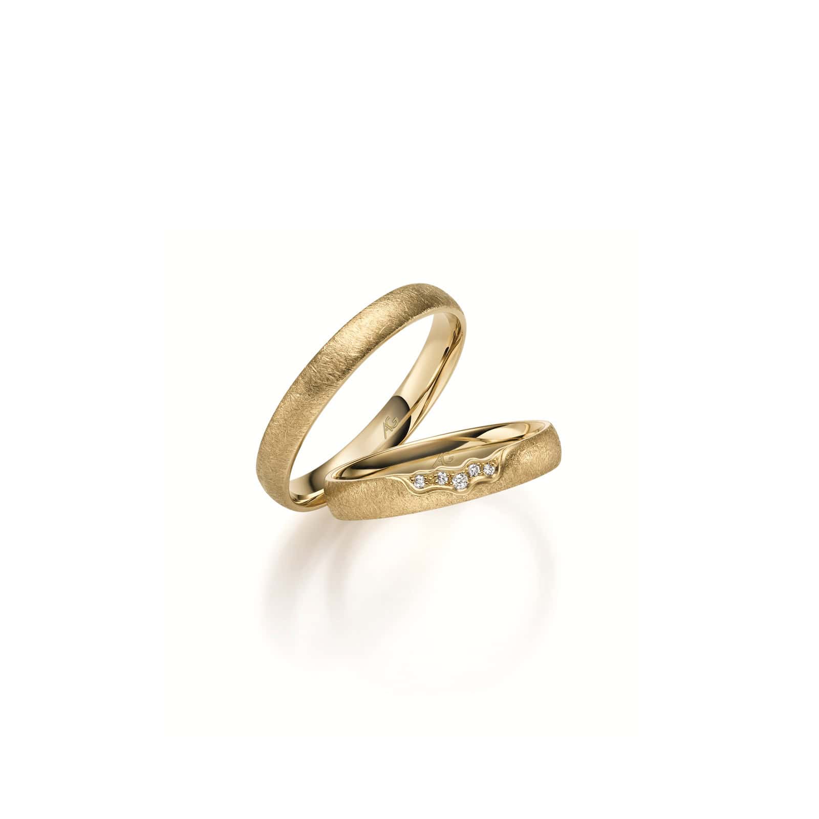 Ehering von August Gerstner aus Gelbgold 31321
