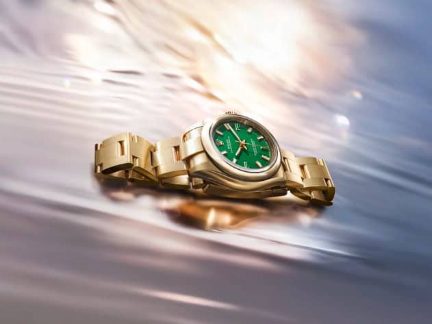 Die Oyster Perpetual in Gelbgold