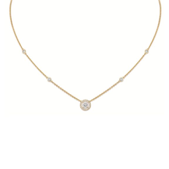 Messika Joy Collier aus Gelbgold und Diamanten