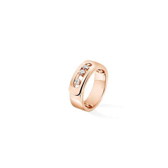 Messika Move Noa Ring aus Roségold und Diamanten